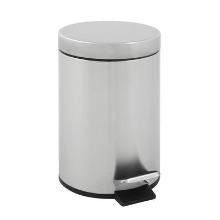 Afvalbak pedaalemmer 5ltr mat rvs V-Part Artikel foto