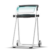 Tork Dispenser poetsrol vloerstandaard mobiel performance W1 wit/turqoise Artikel foto