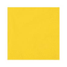 Servet geel 2 laags tissue 33x33cm Artikel foto