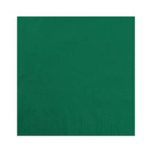 Servet donkergroen 3 laags tissue 33x33cm Artikel foto