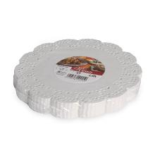 Sabert taartrand rond wit diameter 20cm papier Artikel foto