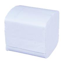 Toiletpapier 1 laags tissue gevouwen bulkpack wit 110x186mm Hostess natura Artikel foto