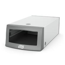 Tork dispenser N1 voor servet nova vouw grijs kunststof/aluminium Artikel foto