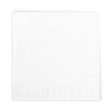 Servet wit 3 laags tissue 33x33cm Artikel foto