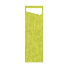 Sacchetto slim kiwi inclusief servet wit airlaid Artikel foto