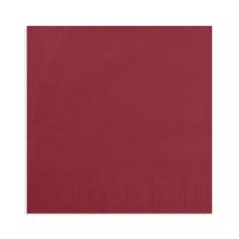 Servet bordeaux 3 laags tissue 33x33cm Artikel foto