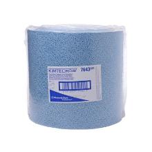 Kimtech Pure poetsdoek op rol blauw 34x38cm 500vel Artikel foto