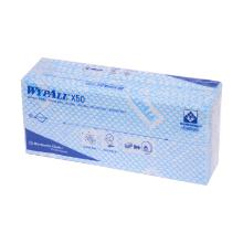Wypall X50 poetsdoek critical clean 1 laags blauw 41,8x22,1cm 50vel Artikel foto