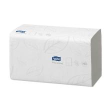 Tork handdoek z/z vouw wit 2 laags H3 230x230mm flushable advanced Artikel foto