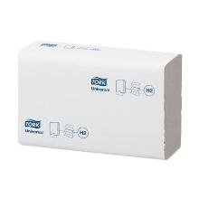 Tork handdoek multifold z vouw 1 laags H2 wit 215x240mm marathon universal Artikel foto