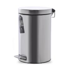 Afvalbak pedaalemmer met rvs binnenemmer Newicon 12ltr brilliant steel Brabantia Artikel foto