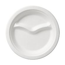 Bord ecoecho 2-vak 220mm gebleekt suikerriet Artikel foto