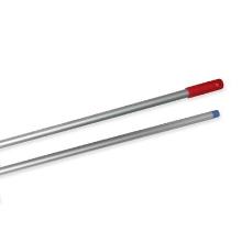 Steel aluminium 140cm handgreep rood universeel schroefdraad Artikel foto