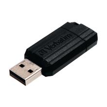 Verbatim pinstripe 2.0 USB-stick 8GB zwart Artikel foto
