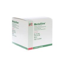 LR Metalline tracheo kompres 8x9cm steriel Artikel foto