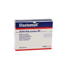 Elastomull gecellofaneerd 4cmx4m Artikel foto
