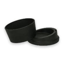 Verive reusable premium coffee to go deksel en sleeve zwart PP Artikel foto