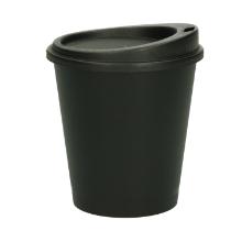 Verive Beker + Deksel Coffee-to-Go Standard Re-Usable PP 200ml Zwart Artikel foto