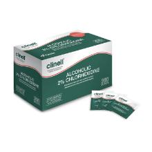 Clinell Desinfectiedoek wipes met 2% chloorhexidine in 70% isopropylalcohol Artikel foto
