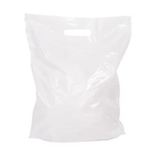 Draagtas DKT 45x50+2x4cm wit ldpe Artikel foto