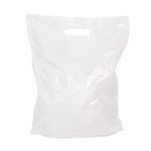 Draagtas DKT 45x51+2x5cm wit ldpe Artikel foto
