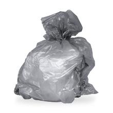 Afvalzak 85x100cm grijs hdpe 140Ltr Artikel foto