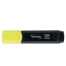 Lyreco tekstmarker markeerstift beitelpunt 1-5mm geel Artikel foto