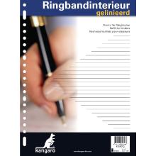 Kangaro ringbandvulling A4 23-gaats 100vel gelijnd Artikel foto