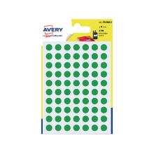 Avery PSA08V etiketten rond 8mm groen Artikel foto
