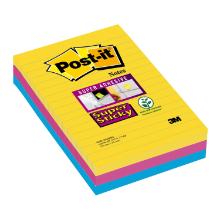 Post-it notes super sticky 102x152mm rio kleuren Artikel foto