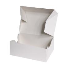 Doos gebak karton 200x140x80mm wit Artikel foto