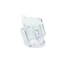 Able2 Handycup tuitbeker met deksel 200ml transparant en maatvoering Artikel foto