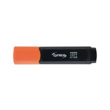 Lyreco tekstmarker markeerstift beitelpunt 1-5mm oranje Artikel foto