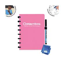 Correctbook A5 gelijnd roze whiteboard notitieblok schrift Artikel foto