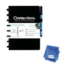 Correctbook A5 gelijnd zwart whiteboard notitieblok schrift Artikel foto