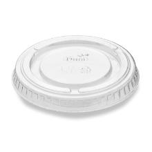 Deksel tbv cup ecoecho 60ml transparant rond 66x66x7mm rpet. Artikel foto