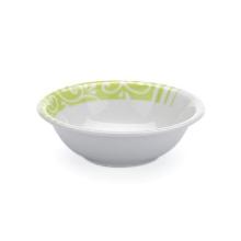 Schaal rond xl creme dekor groene krul 150mm porselein Seltmann Artikel foto