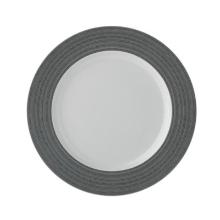 Bord xl dekor grijze rand 170mm porselein Seltmann Artikel foto