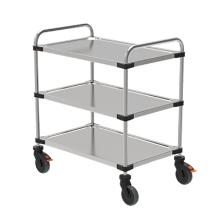 Serveerwagen 3 bladen 107x67x95cm rvs Rieber Artikel foto