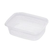 Bak geribbeld 125ml glashelder 108x82x30mm pp Artikel foto