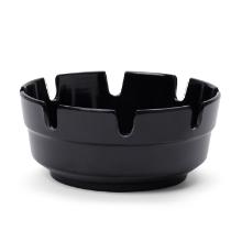 Emga Asbak 10cm kunststof melamine zwart Artikel foto