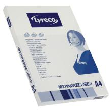 Lyreco multifunctionele etiketten 63,5x38,1mm wit Artikel foto