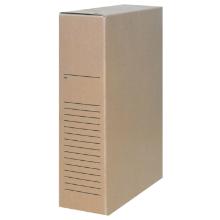Archiefdoos A4 rug 8cm zuurvrij en chloorvrij karton 650g 230x80x320mm bruin Artikel foto