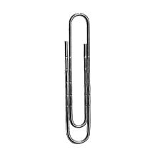 Lyreco grote paperclip gegolfd 50mm Artikel foto