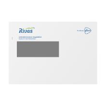 Rivas Envelop a5 met venster locatie bz/lp Artikel foto