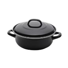 Braadpan met deksel 2,5ltr 240mm geemailleerd BK Artikel foto