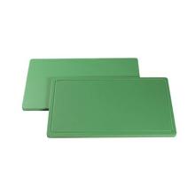 Snijplank glad 500x300x20mm groen kunststof Artikel foto