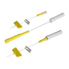 BD Saf-T-Intima met Y-adapter 24G x 19mm geel Artikel foto