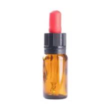Flesje bruin glas met pipetje 10ml Artikel foto