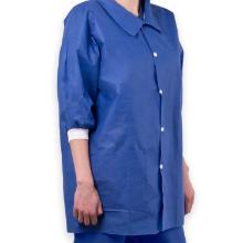 OK jas medewerker NW blauw met drukknopen korte mouw manchet maat XL Artikel foto